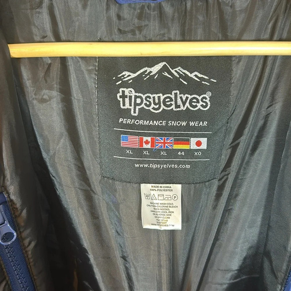 Tipsy Elves Neon Knockout Snowsuit Men’s Size XL NWT - Picture 15 of 16